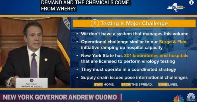 纽约州长：我们需要的防疫物资都来自中国，怎么会这样