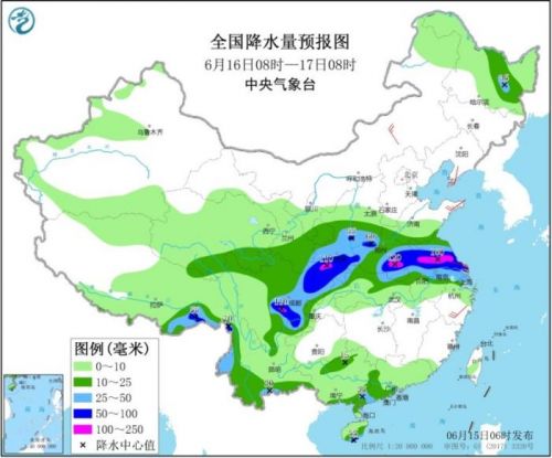 江淮江汉四川盆地有强降雨 江南等地有高温天气