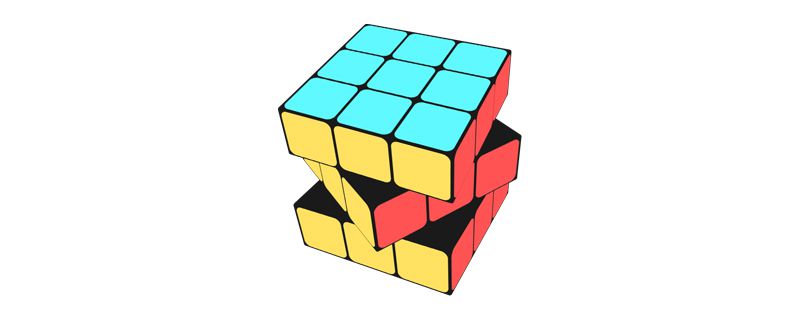 六色正方形魔方怎么拼？还原步骤？