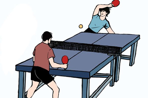 马特刘雯获得混双冠军，一起了解乒乓球的小技巧