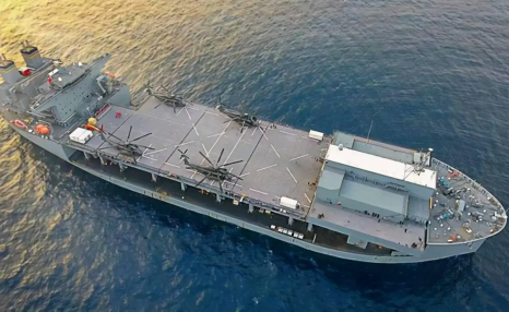 3件大事事关中国 美海军9万吨远征海上基地船现身南海