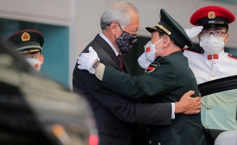 中国、新加坡首届防长对话 台媒开始担心：台军武器恐被“摸透”