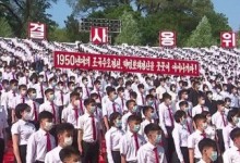 朝鲜时隔5年举行反美集会纪念朝鲜战争